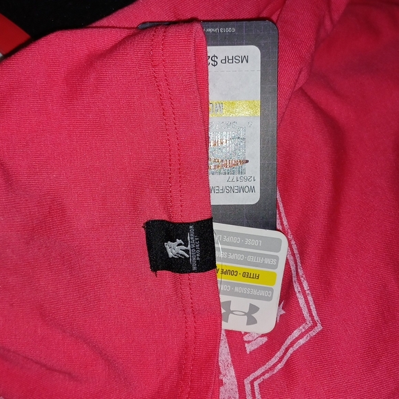 Under Armour WWP Cap sleeve Tee shirt - Picture 3 of 3